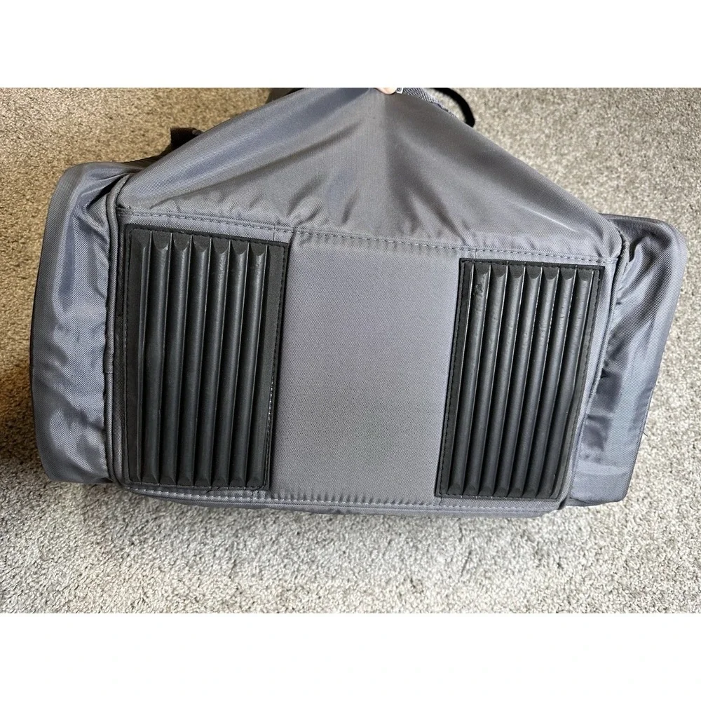 Vintage 80s 90s Nike X Sports Ball Equipment Duffel Bag Gray Basketball 18